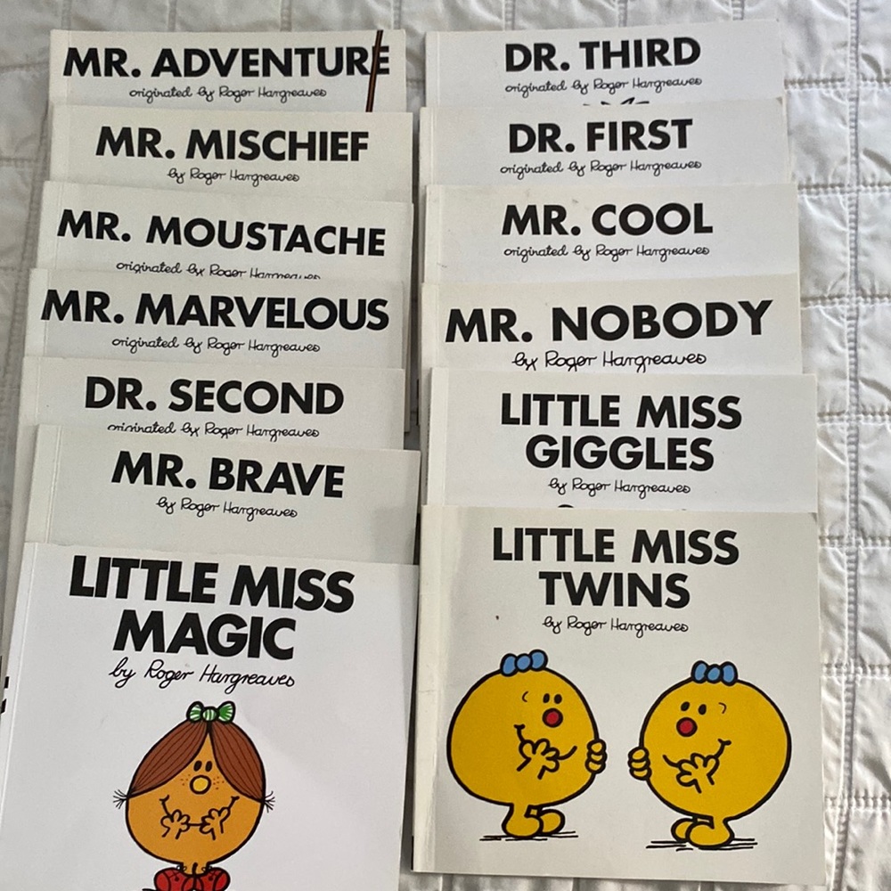 Mr men books